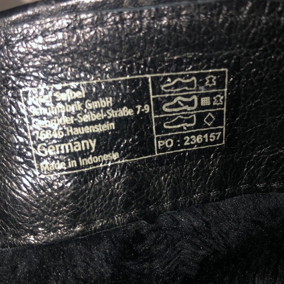 Joseph seibel double zipper leather ankle boot size 41 - Picture 9 of 12